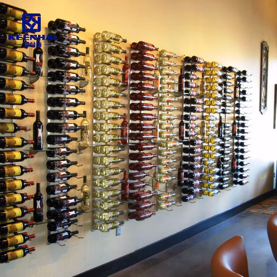 Botellero metálico de acero inoxidable a medida OEM de Keenhai