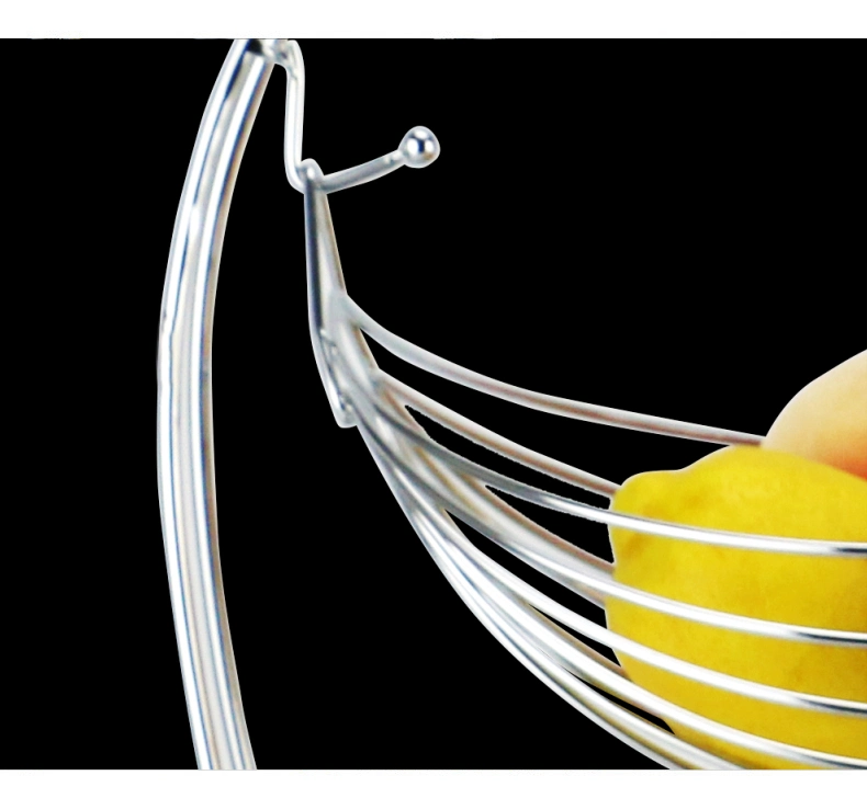 Creative Apple-Shaped Hammock Pear-Shaped 2-Tier Fruit Storage Rack Fruit Basket